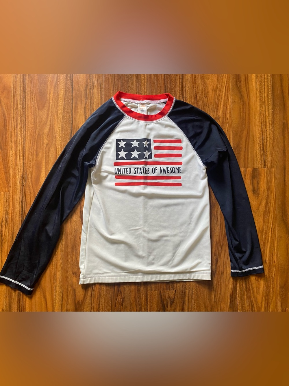 Gymboree L 10-12 rash guard
